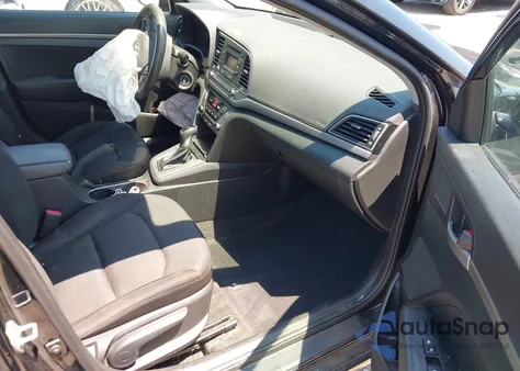 2018 Hyundai Elantra Se from USA, damaged, VIN 5NPD74LF0JH316779